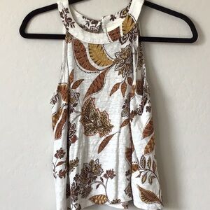 CYNTHIA ROWLEY  LINEN TANK